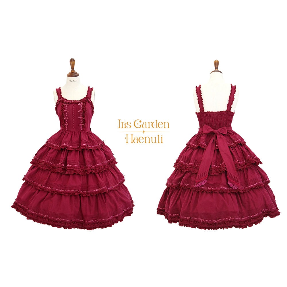 Ready-to-ship] Dreaming afternoon JSK | Iris Garden x Haenuli