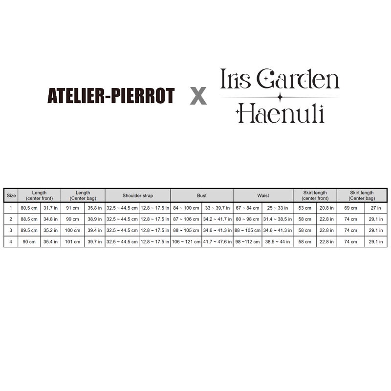 Ready to ship] ATELIER PIERROT collaboration Secret Chamber Corset
