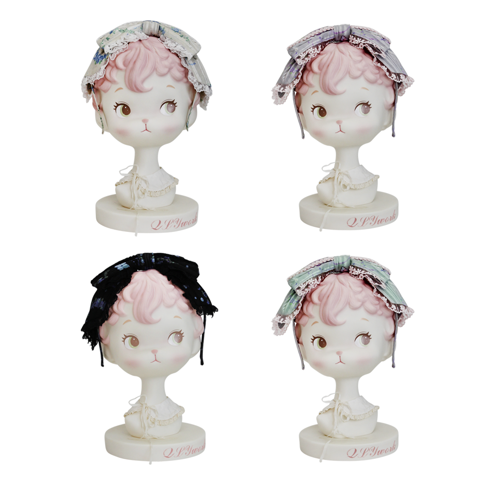 pre-order] Romantic hydrangea head bow | Iris Garden x Haenuli