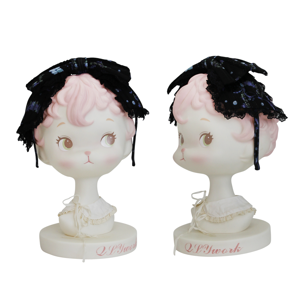pre-order] Romantic hydrangea head bow | Iris Garden x Haenuli